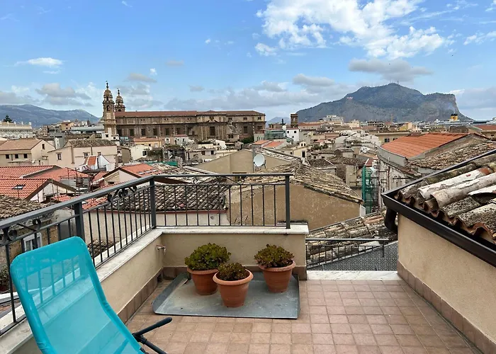 Casa Design Con Terrazzo In Centro Storico A * 팔레르모